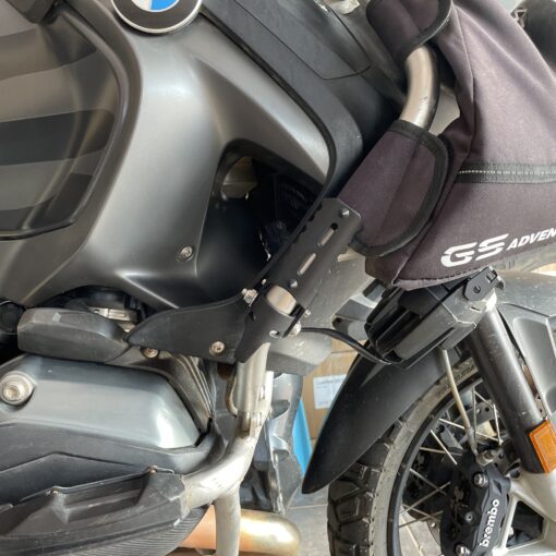 Highway Pegs for Adventure Bikes (Black) - Image 7