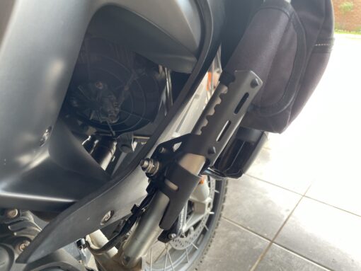 Highway Pegs for Adventure Bikes (Black) - Image 5