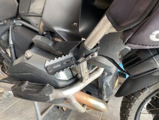 Highway Pegs for Adventure Bikes (Black) - Image 6