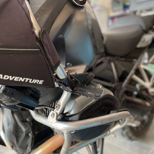 Highway Pegs for Adventure Bikes (Black) - Image 4