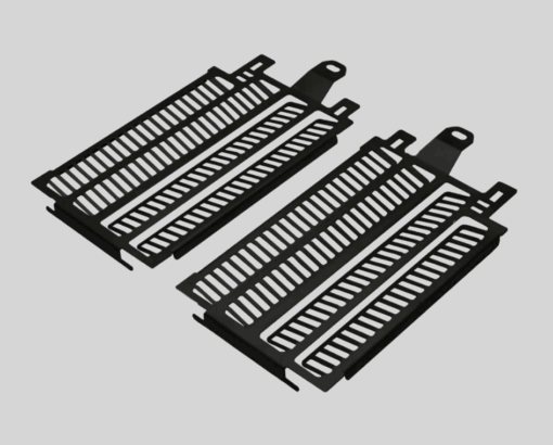 BMW R 1200 & 1250 GS and GSA Radiator Guards (Black) - Image 3