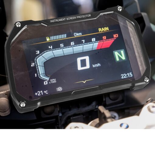 BMW Motorcycle Metal TFT Screen Guard (Blue)