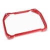 Red metal TFT screen guard for BMW F 750 GS, F 850 GS motorcycles