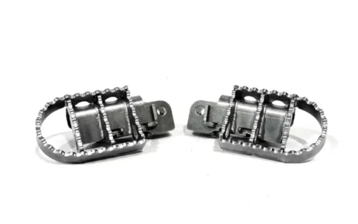 Wide Pillion Foot Pegs stainless