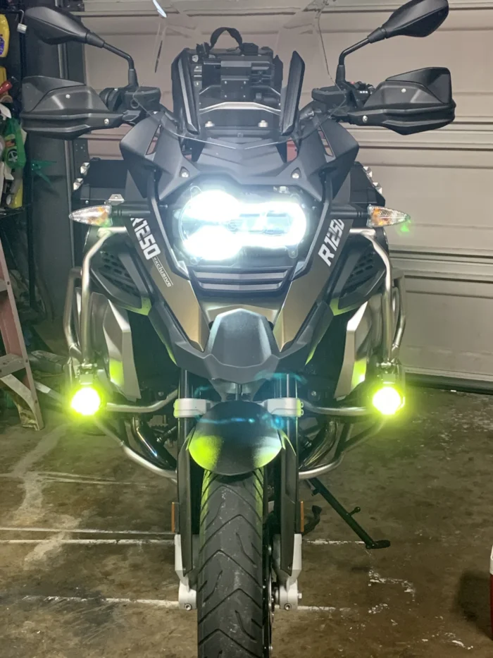 BMW GS Foglight Guard Yellow