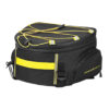 Yellow expandable tail bag for BMW R 1200 GS, R 1250 GS adventure bikes