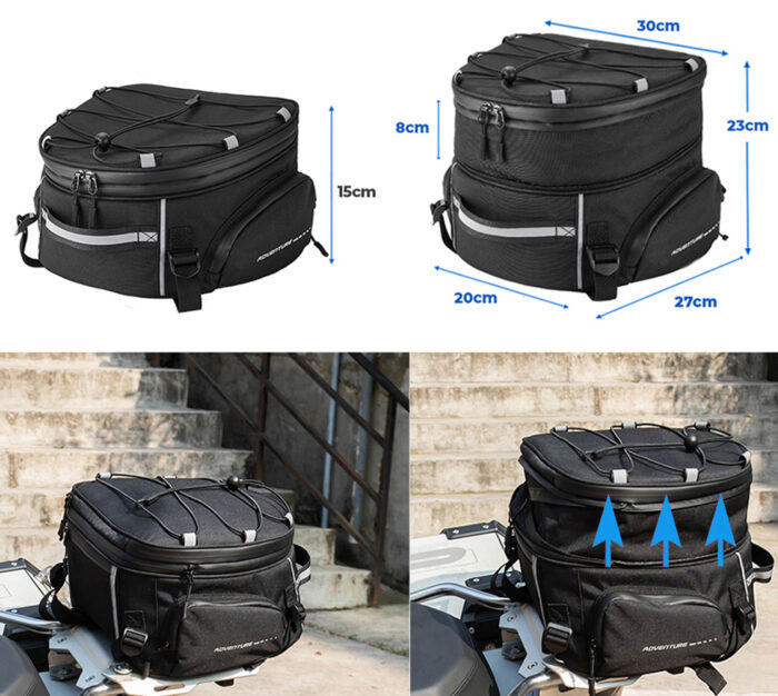 BMW GS Tail Bag Black