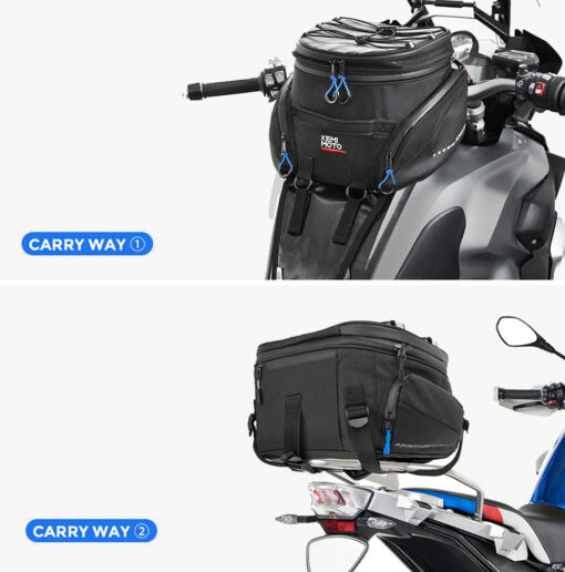 Expandable Adventure Bike Tank Bag - Image 7