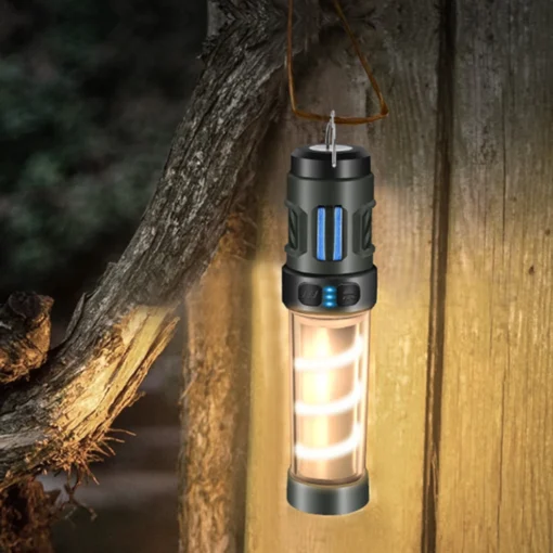 3 in 1 Rechargeable Camping Lamp with Mosquito Repellent