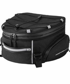 Adventure Motorcycle Tail Bag Black