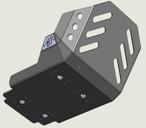 Motorradical Bash Plate – Black (F650GS/F700GS/F800GS/GSA) - Image 3