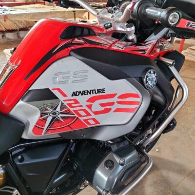 R1200 GSA LC Detailing Kit (Black/Red)