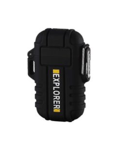 Waterproof Outdoor Rechargeable Lighter (Black)