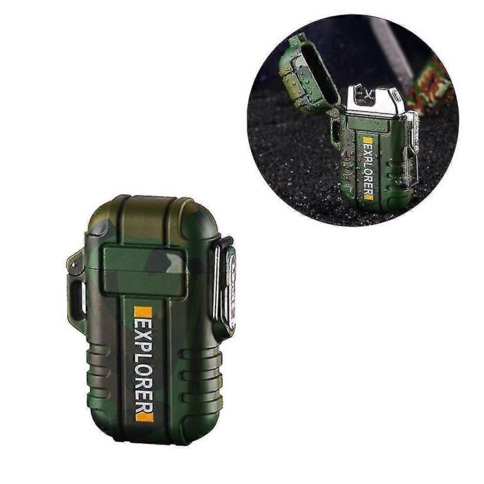 Waterproof Outdoor Rechargeable Lighter (Camouflage)