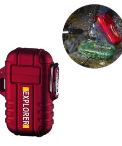 Waterproof Outdoor Rechargeable Lighter (Red)