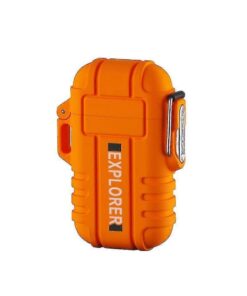 Waterproof Outdoor Rechargeable Lighter (Orange)
