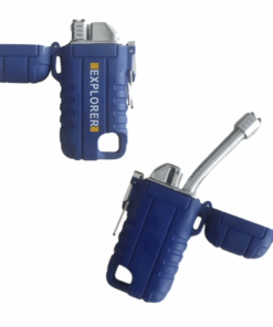 Waterproof Outdoor Rechargeable Lighter (Blue)