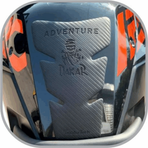 Dakar Skull Carbon Tank Pad - Image 2