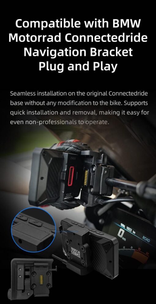 Chigee AIO-5 Navigation GPS Unit with Screen Protector - Image 3