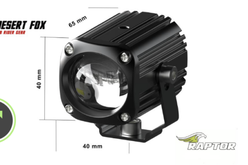 Desert Fox Raptor LED Spot Light Set with Crash Bar Mounts - Image 2