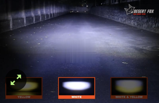 Desert Fox Raptor LED Spot Light Set with Crash Bar Mounts - Image 7