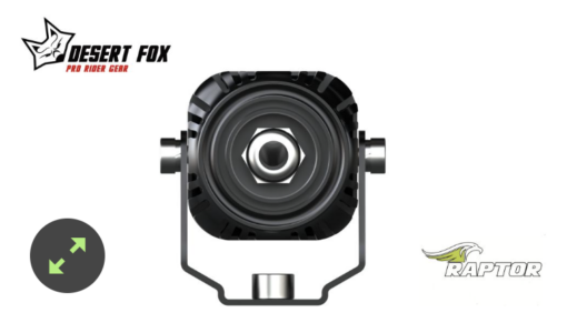 Desert Fox Raptor LED Spot Light Set with Crash Bar Mounts - Image 11