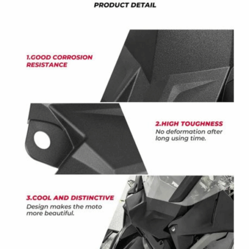 Cockpit Anti-Glare Shield Compatible with BMW 1200 GS/GSA LC