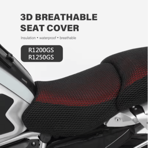 3D Mesh Seat Cover for BMW R 1200 GS and R 1250 GS (LC) Adventure Bikes - Image 5