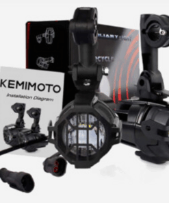 Fog Light Set for Adventure Bikes ( With Free Light Guards)