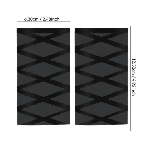 Non-Slip Grip Covers for BMW Motorcycles - Heat Shrink - Easy to Fit Black - Image 3