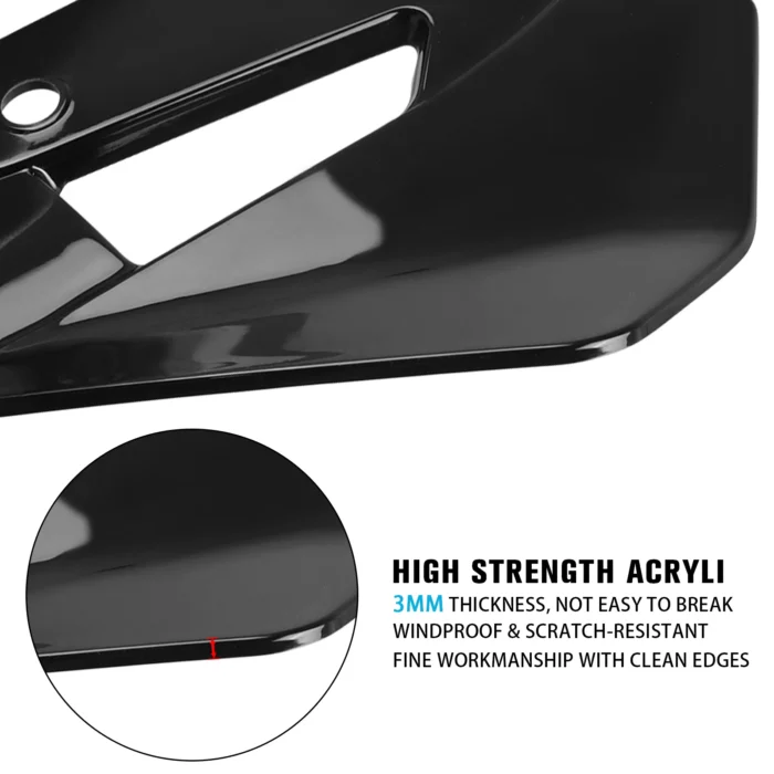 Wind Deflector for BMW R1300GS Smoked - Image 4