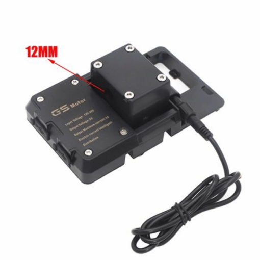 Motorcycle Mobile Phone Holder USB Charger Bracket - Image 8