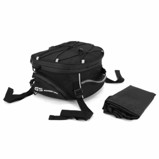 Adventure Motorcycle Tail Bag Black