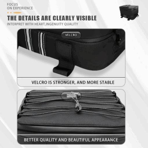 KR Adv/ Touring Aluminum Top Box and Pannier Box Top Bag or Tail Bag - Image 5