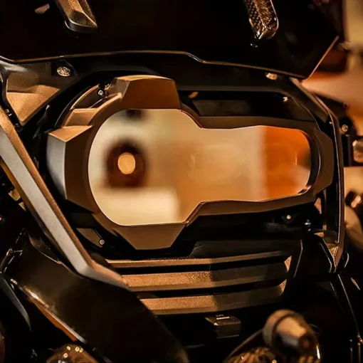 BMW R1200GS & R1250GS Adventure Headlight Protector - Reflective Lens 1