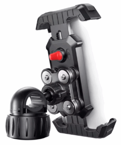 The Ultimate Phone Holder - With Built-In Shock Absorbers - For Motorbikes & Bicycles 360