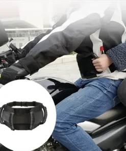 Motorcycle Passenger Safety Grab Belt – Secure Dual Grip for Kids & Adults