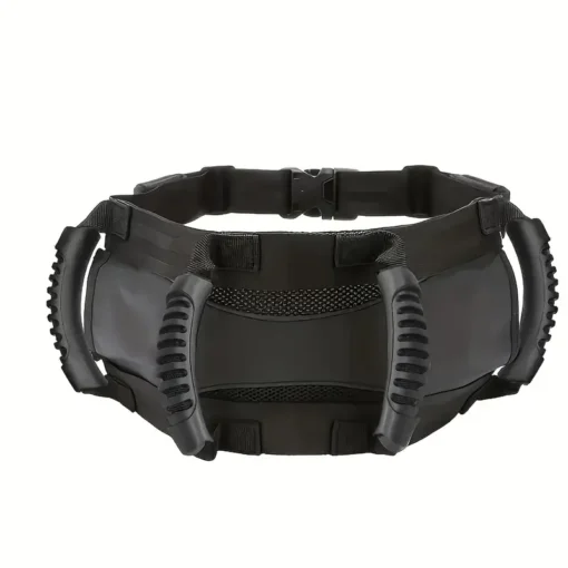 Motorcycle Passenger Safety Grab Belt – Secure Dual Grip for Kids & Adults