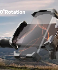 The Ultimate Phone Holder - With Built-In Shock Absorbers - For Motorbikes & Bicycles