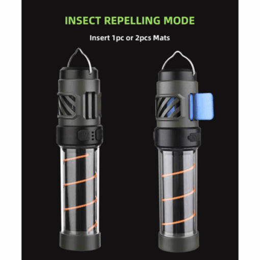 3 in 1 Rechargeable Camping Lamp with Mosquito Repellent - Image 5