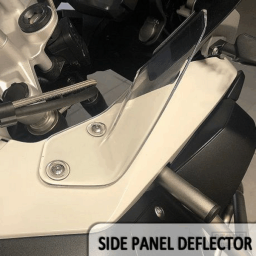 Wind Deflector Set For BMW R1200 GS Adventure 2014 - 2022 (LC) - Dark Smoked - Image 3