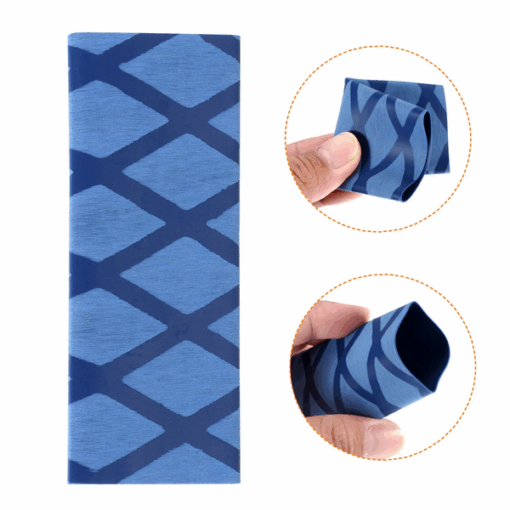 Non-Slip Grip Covers for BMW Motorcycle - Heat Shrink - Easy to Fit Blue