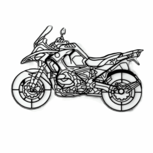 GS 1200/1250 Wall Art - Perfect Garage Decor - Black - Image 7