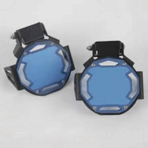 Fog Light Guards Compatible with BMW GS LC Adventure Bikes (Blue) - Image 3