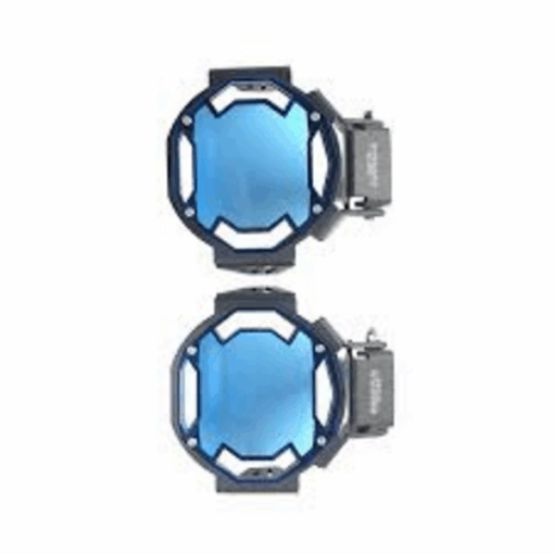 Fog Light Guards Compatible with BMW GS LC Adventure Bikes (Blue) - Image 4