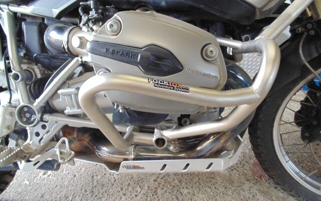 Rockfox Lower Crashbars – BMW R1200GS Adventure AC