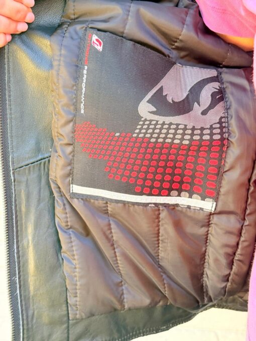 Ladies Leather Nexo Riding Jacket - Image 3