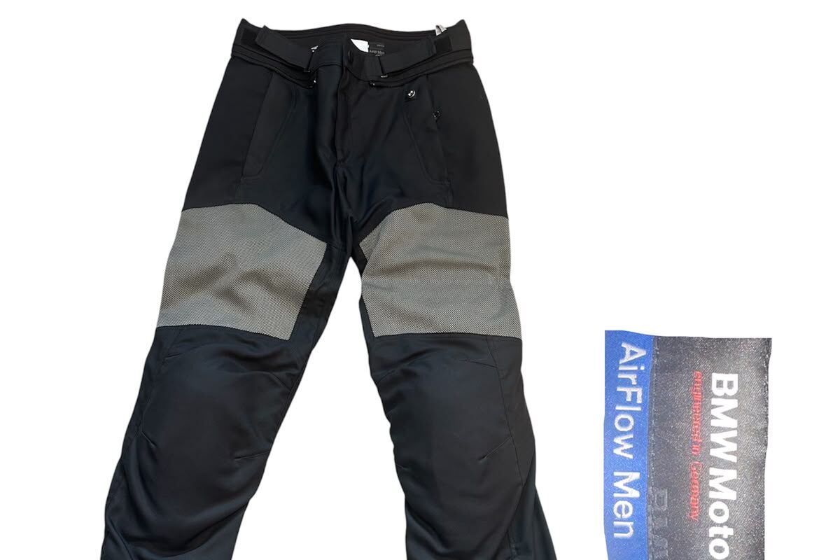BMW Motorrad AirFlow motorcycle pants size 52, pre-loved condition