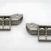 Motorradical wide pillion foot pegs for BMW F650 F700 F800 GS