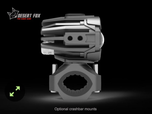 Desert Fox Crash Bar Spot Light mounts - Image 3